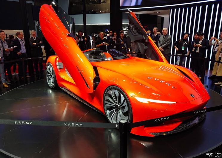 在2019上海车展上，豪华电动汽车制造商Karma汽车正式发布...